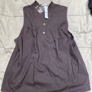 NWT J Crew Pintuck Blouse M